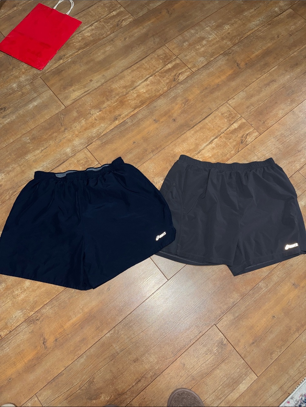 Asics Women’s Athletic Shorts — Navy & Black